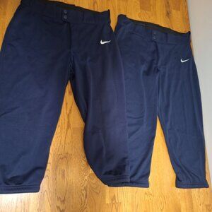 Nike Mens Dark Blue Baseball Pants